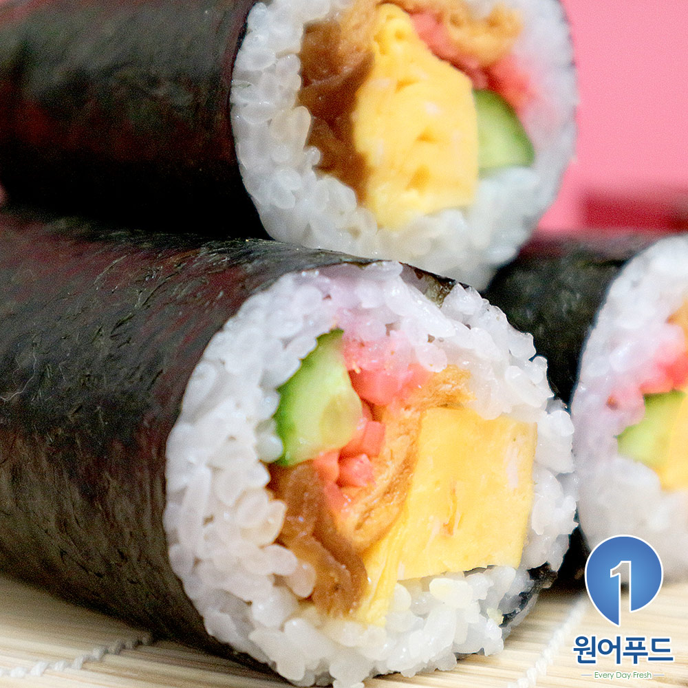 무료 원어푸드 국내산 잘터지지 않는 김밥김 100장 : 에프엘인텍