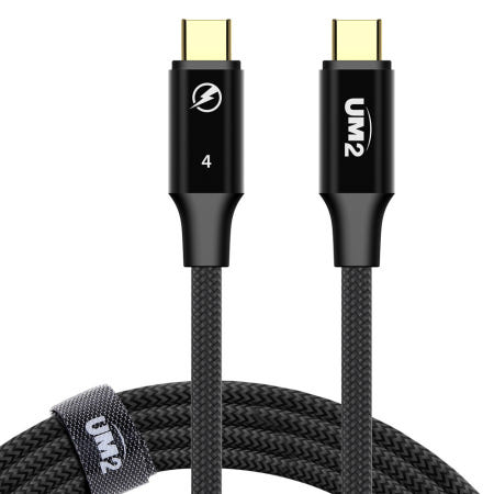 UM2 썬더볼트4 USB4.0 Gen3 100W C to PD 타입 8K 고속 충전 케이블