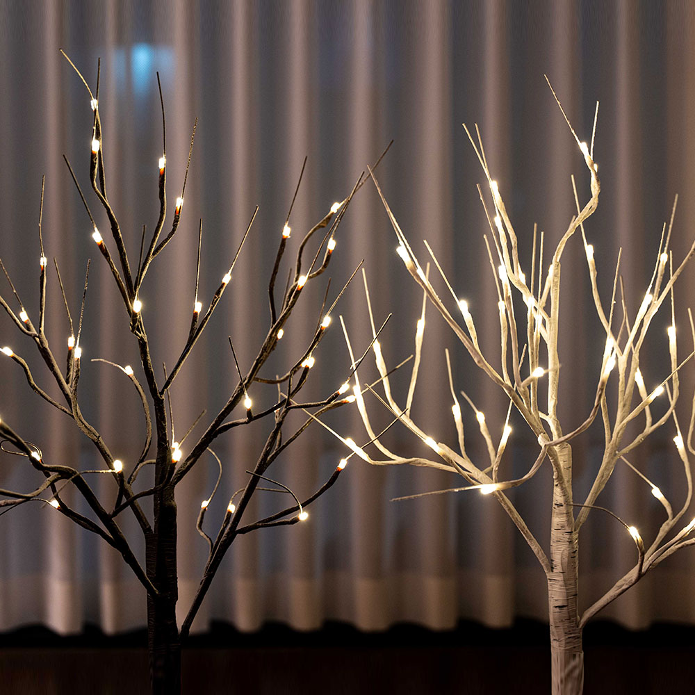 설렘하우스 감성가득 LED 전구 자작나무트리 크리스마스트리 조명 150cm - 상세 이미지 4