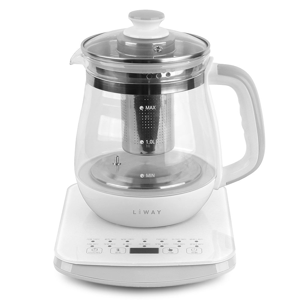 무선포트 분유포트 차탕기 전기포트 전기주전자 티포트 LWT-817CM(유리포트)