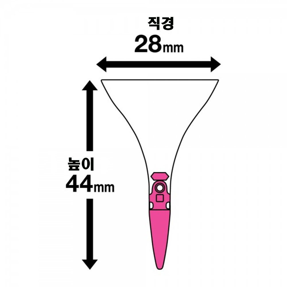 다이야골프 토마호크티 TE-506 SPX-숏 44mm 기능성골프티 (2set) 5월기획 - 상세 이미지 4