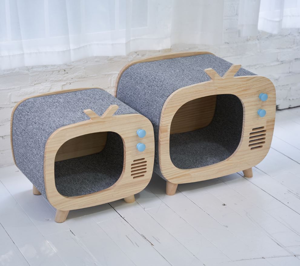 가르르 원목 고양이집 숨숨집 강아지집  중형