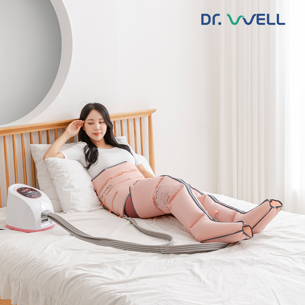 닥터웰 에어라이너 4구 공기압 마사지기 허리 세트 HDW-5000 (본체+다리+허리) - 상세 이미지 3