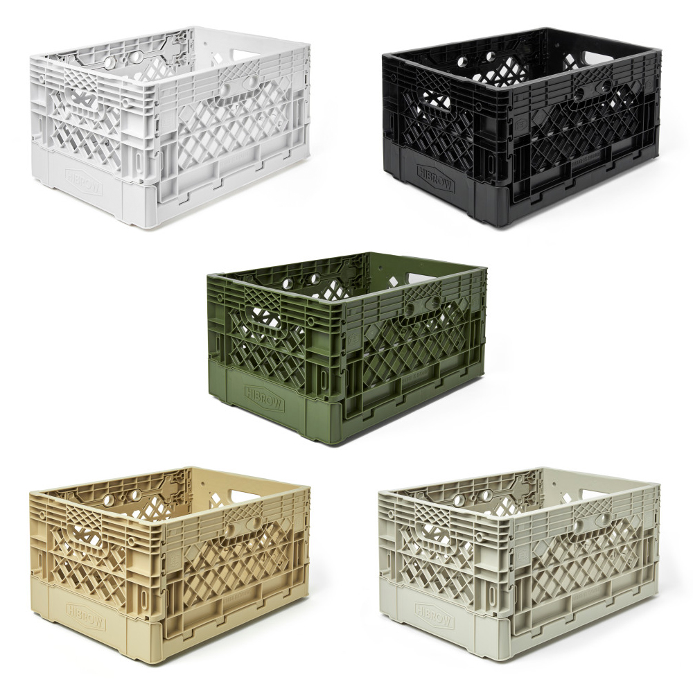 하이브로우 플립박스 캠핑 오픈형 폴딩박스 테이블 용품 차박 수납 접이식