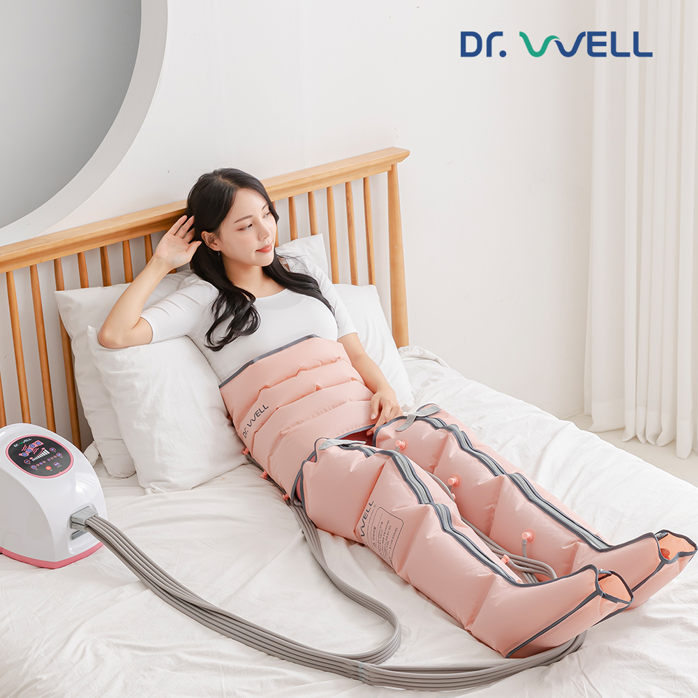 닥터웰 에어라이너 4구 공기압 마사지기 허리 세트 HDW-5000 (본체+다리+허리) - 상품 이미지