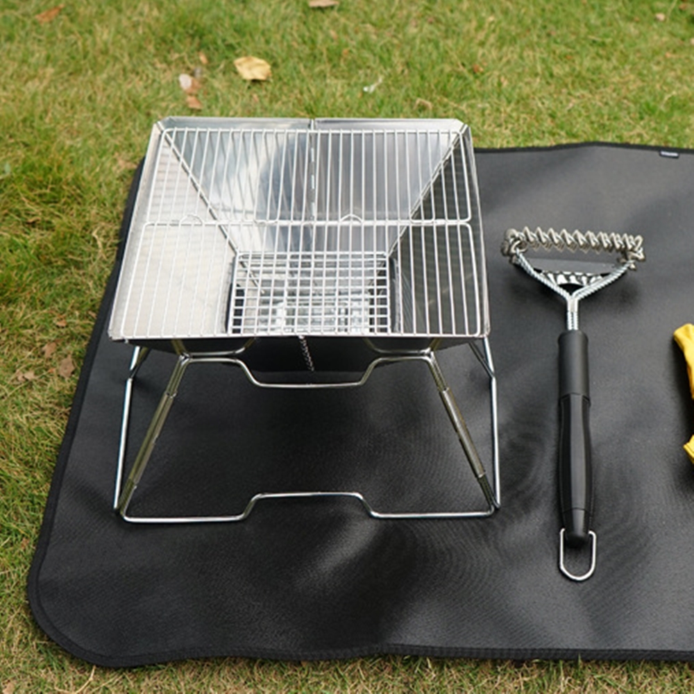 캠핑방염포 캠핑 방염매트 화로대 난로 버너 받침대 테이블 난연 방염 매트 패드 방염천