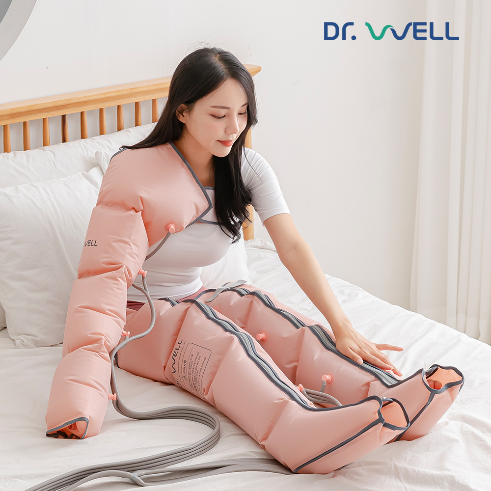 닥터웰 에어라이너 4구 공기압 마사지기 팔 세트 HDW-5000 (본체+다리+팔) - 상세 이미지 3