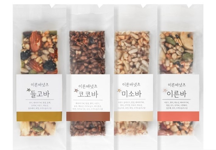 수제 저당 에너지 영양바 견과류바 견과 곡물바 혼합 32개입 이미지 4