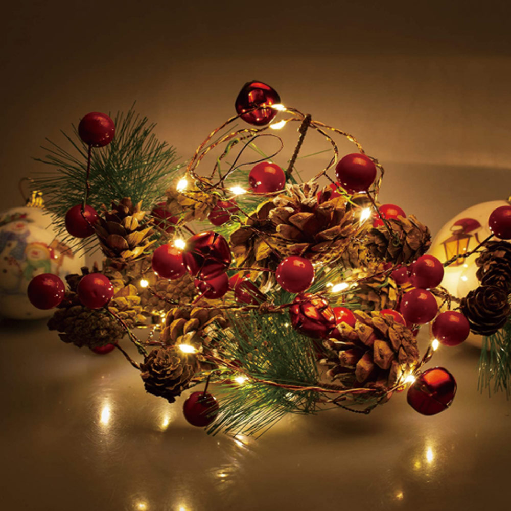 [브로키] 와이어전구 LED 줄조명 감성 캠핑전구