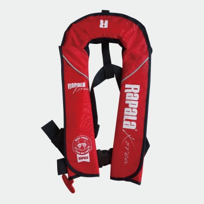 라팔라 자동팽창식 구명조끼 RFV1-R 레드 카모 블랙 - 상품 이미지