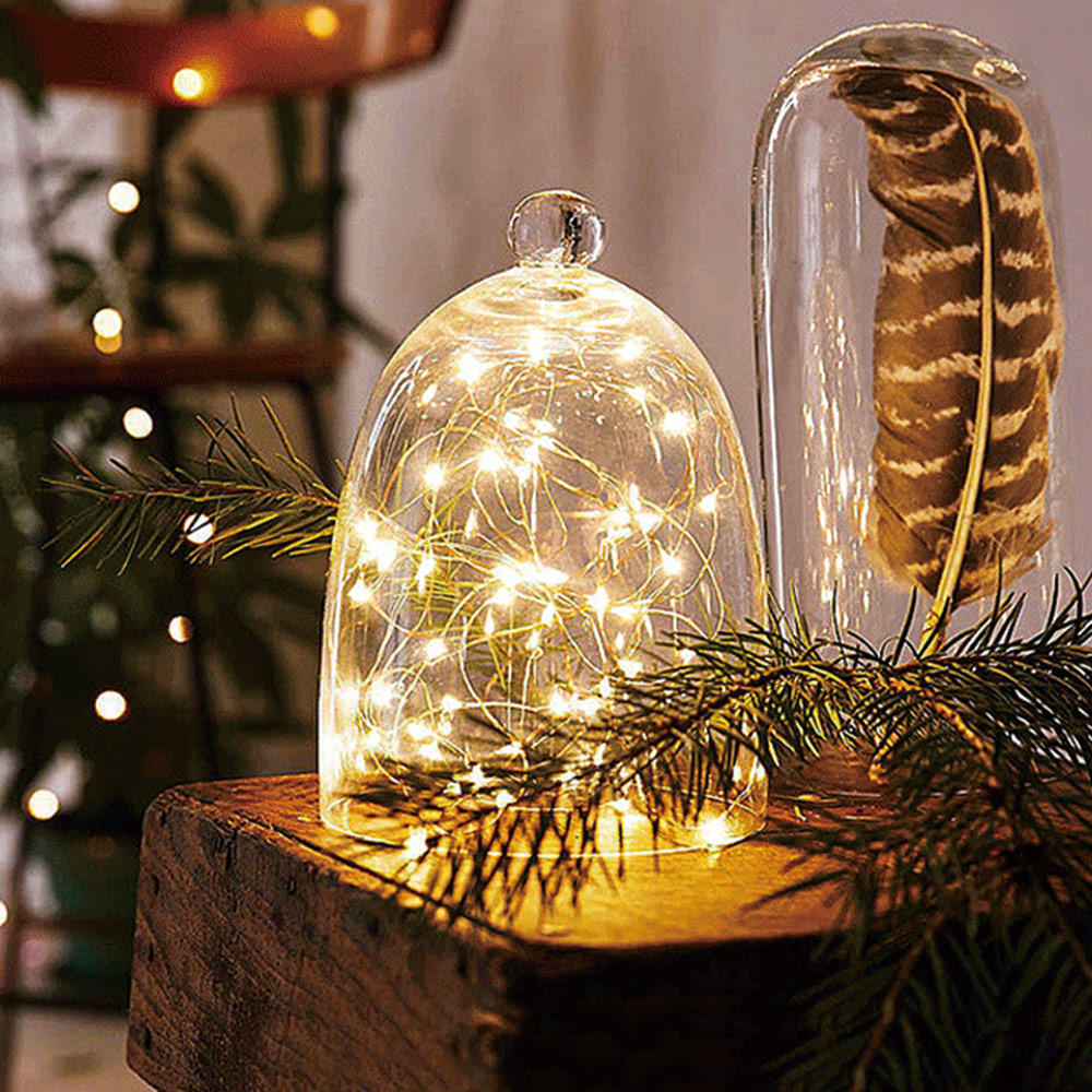 [브로키] 와이어전구 LED 줄조명 감성 캠핑전구