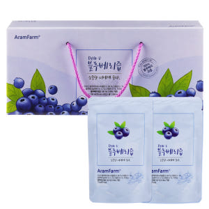 아람농장 국내산 무농약 블루베리즙 70ml 30팩 맛있게 먹은 솔직 후기 - 상품 이미지 1