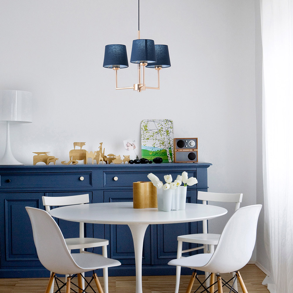식탁조명 식탁등 뷰티스 3등 인테리어조명 포인트조명 - 상세 이미지 3