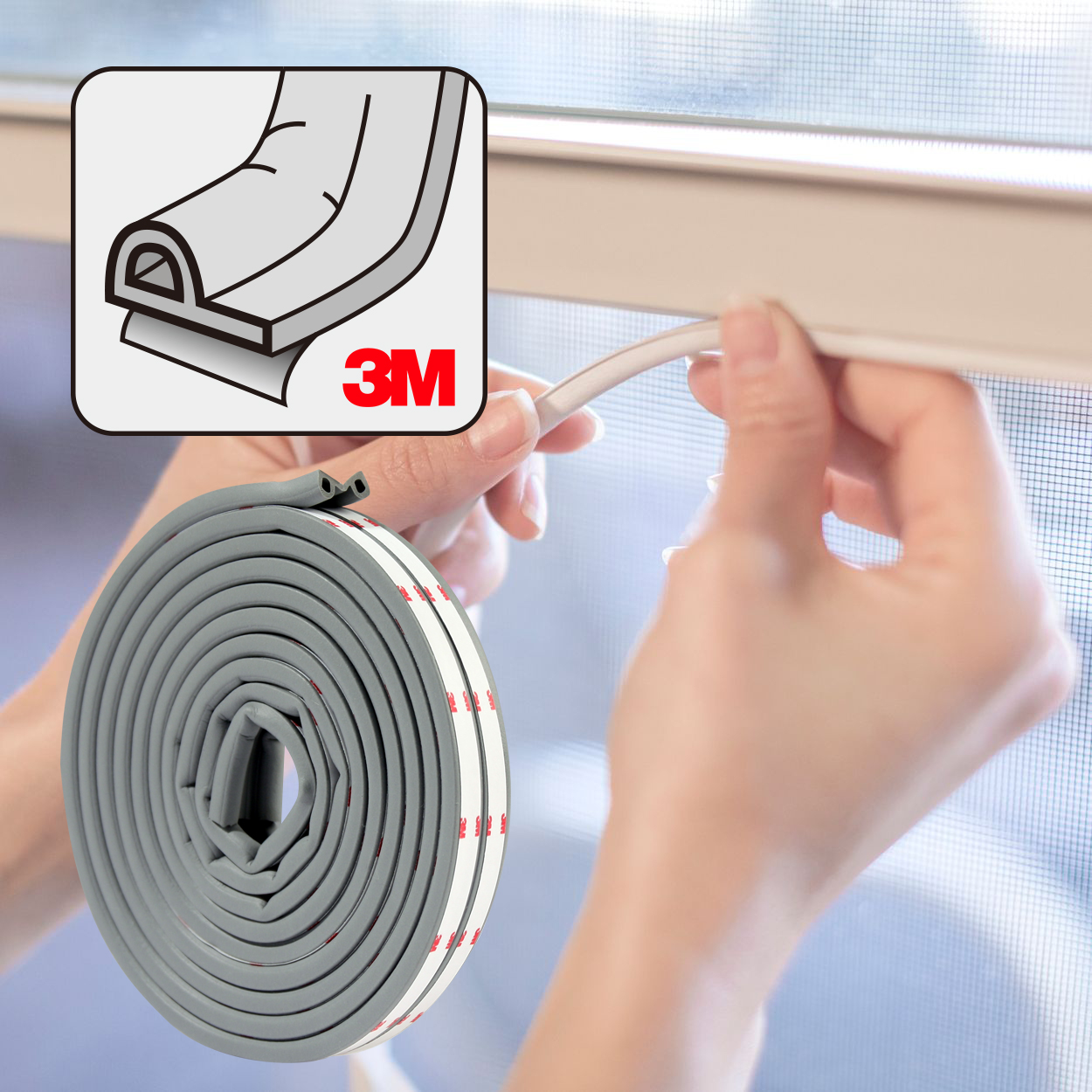3M 스카치 P형 문풍지 - 메인 이미지