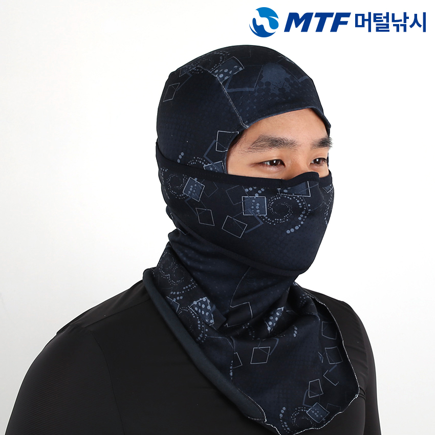 극세사 방한 기모 입체 바라클라바 모자 마스크 넥워머 - 상세 이미지 2
