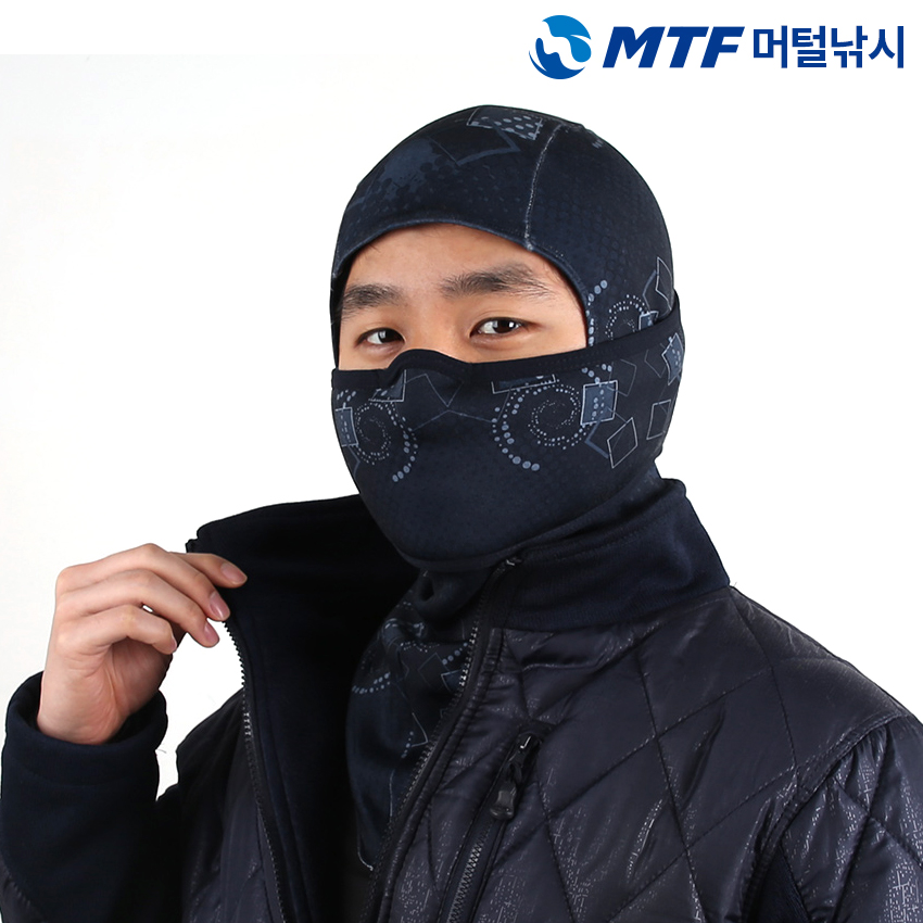 극세사 방한 기모 입체 바라클라바 모자 마스크 넥워머 - 상품 이미지