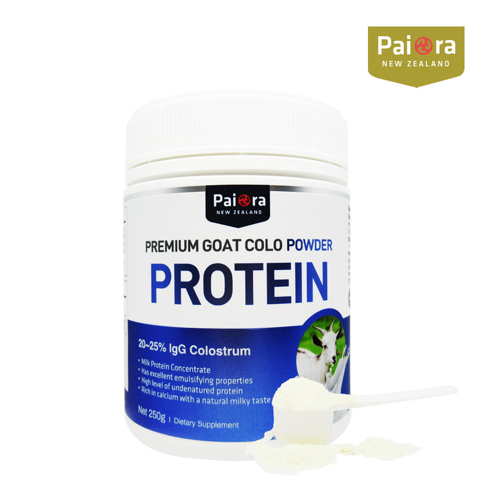 Kl 파이오라 뉴질랜드 프리미엄 초유 산양유 단백질 프로틴 파우더 250g 어린이중년노인