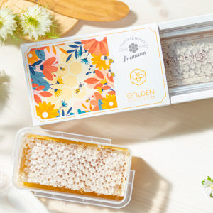 국내산 벌집꿀 선물 벌꿀집 자연 밀랍꿀 답례품 200g 맛있게 먹은 솔직 후기 - 상품 이미지 1