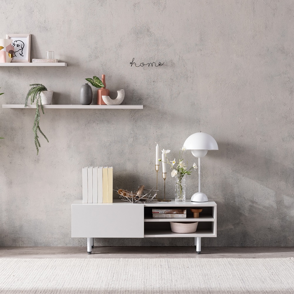 오로시담은 미니멀 오픈 거실장