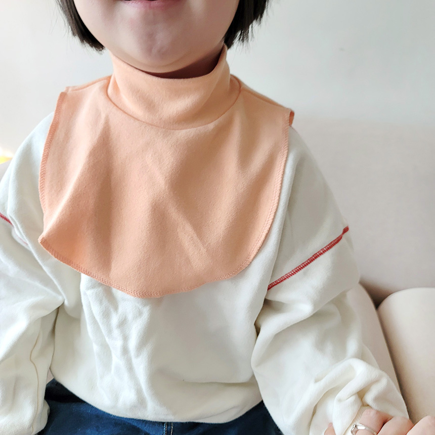 더수 유아 애착 페이크 목 폴라 목도리 워머 상품 이미지