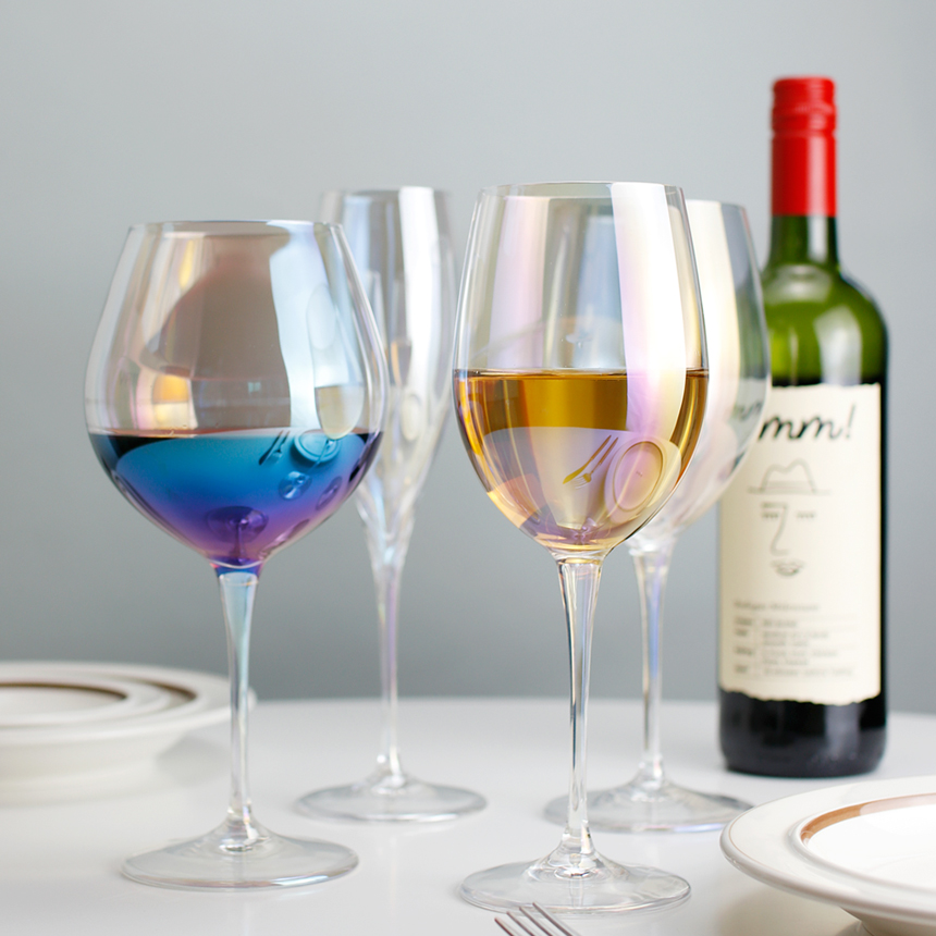 보르미올리 크리스탈 오로라 샴페인 와인잔 1P+1P