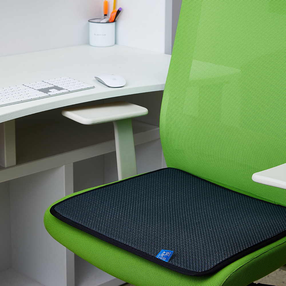 슬래빗 쿨방석 통풍 여름 실리콘 쿨링 방석 벌집 메쉬 냉감