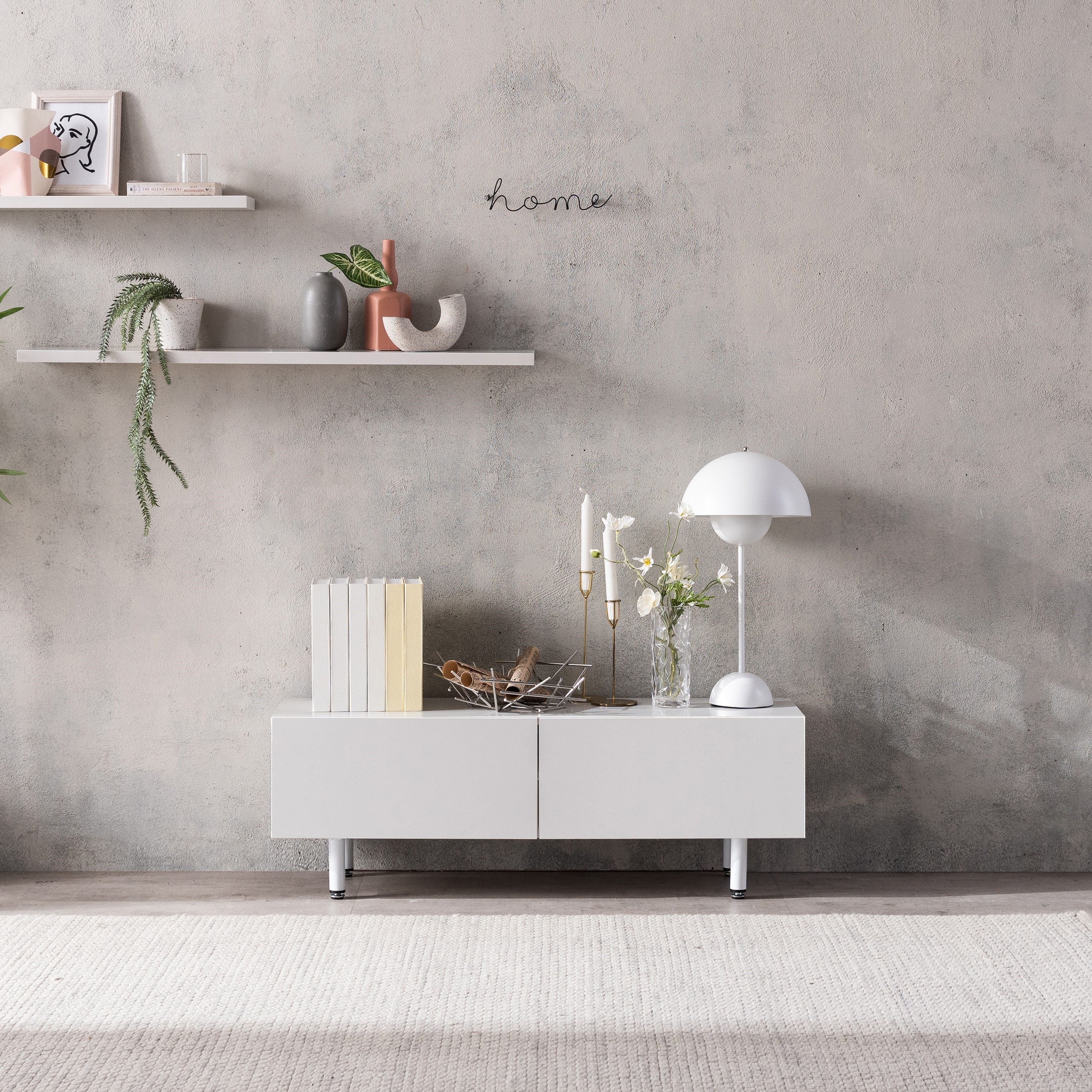 오로시담은 미니멀 수납 거실장