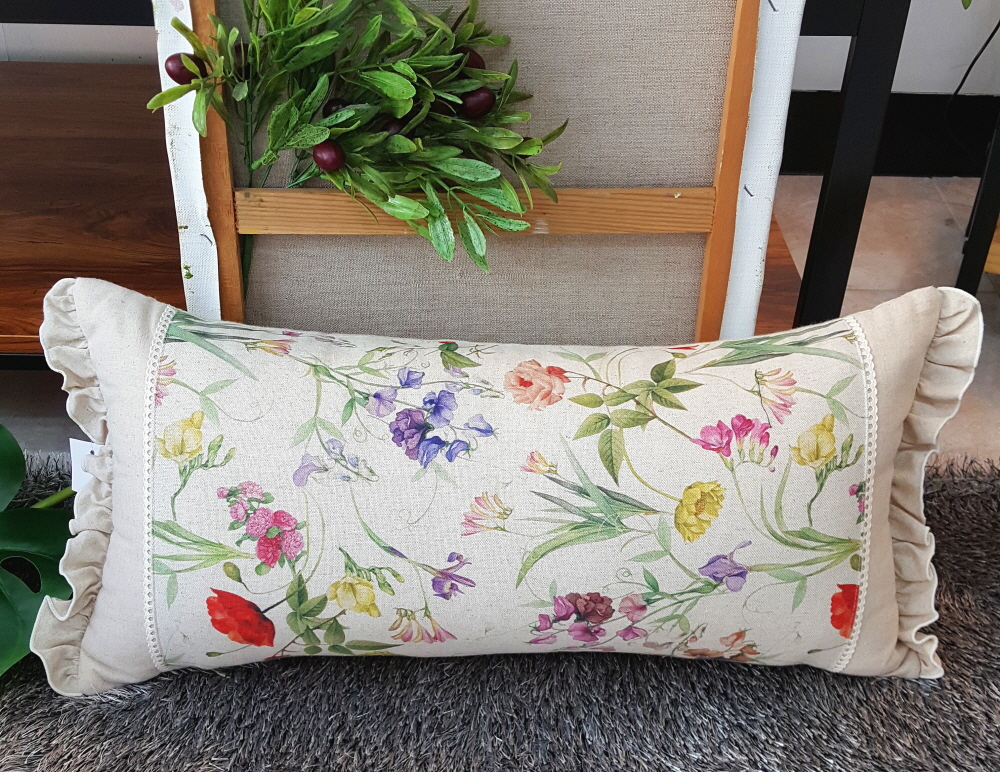 오월 로즈 린넨 쇼파패드 3인용 4인용 돌쇼파 매트 맞춤 제작