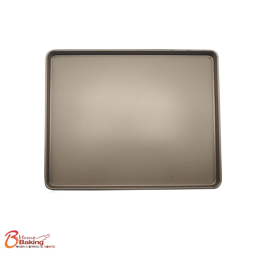 누가몰드팬 오븐팬 쿠키팬 30x25x1.5 평판 초코렛 강정 제과제빵 틀 diy 도구 - 메인 이미지