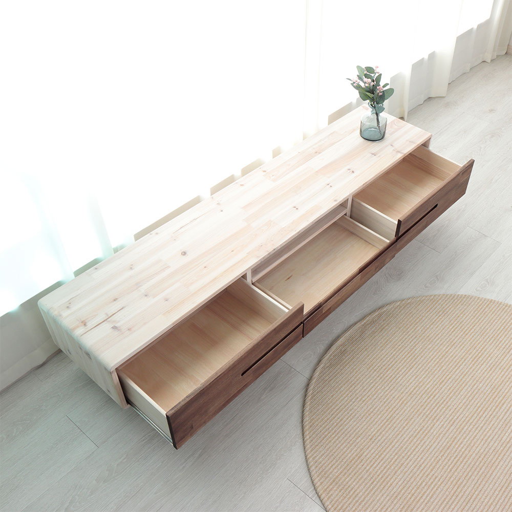 거실장 원목 티비다이 티브다이 티비선반 TV 장식장 거실서랍장