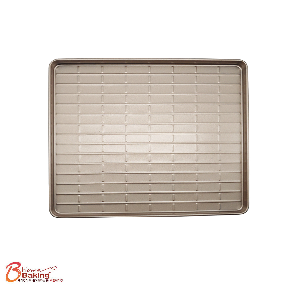 누가몰드팬쿠키팬오븐팬 30x25.5x1 이지컷팅 초코렛 강정 제과제빵 틀 diy 도구 - 메인 이미지