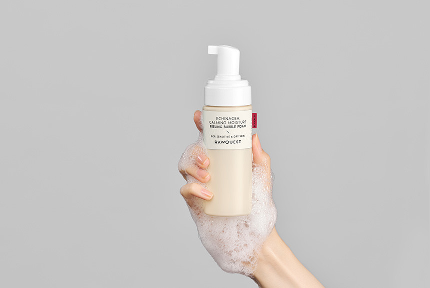 로우퀘스트 에키네시아 카밍 모이스처 필링 버블 폼 150ml, 2개 - 상세 이미지 2