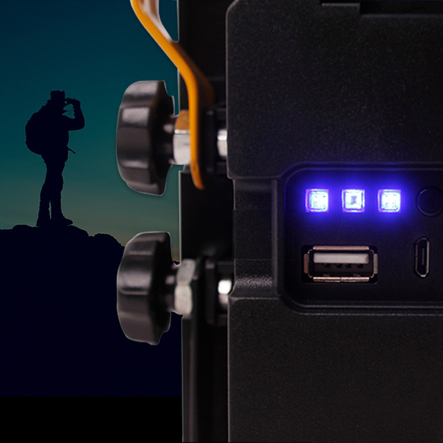 충전식 휴대용 LED 투광기 COB 150W 작업등 캠핑 차박 랜턴 - 상세 이미지 5