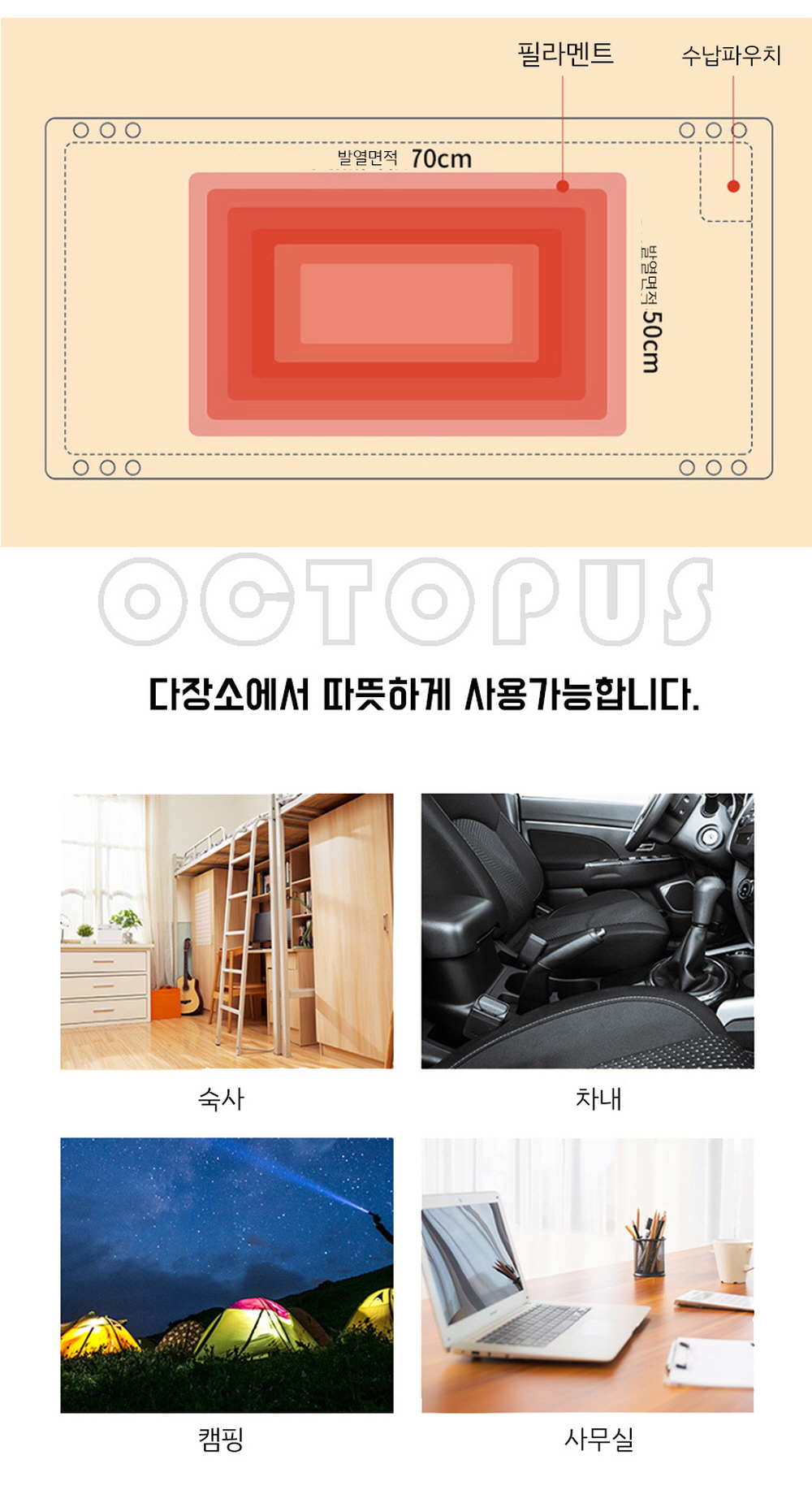 열선담요 USB 전기장판 전기이불 온열담요 무릎 발열