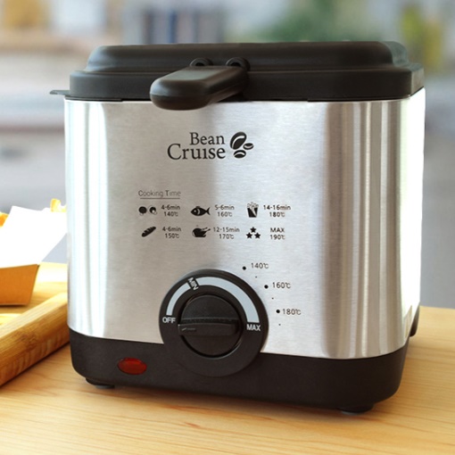 스텐 가정용전기튀김기 소형튀김기 미니튀김기 