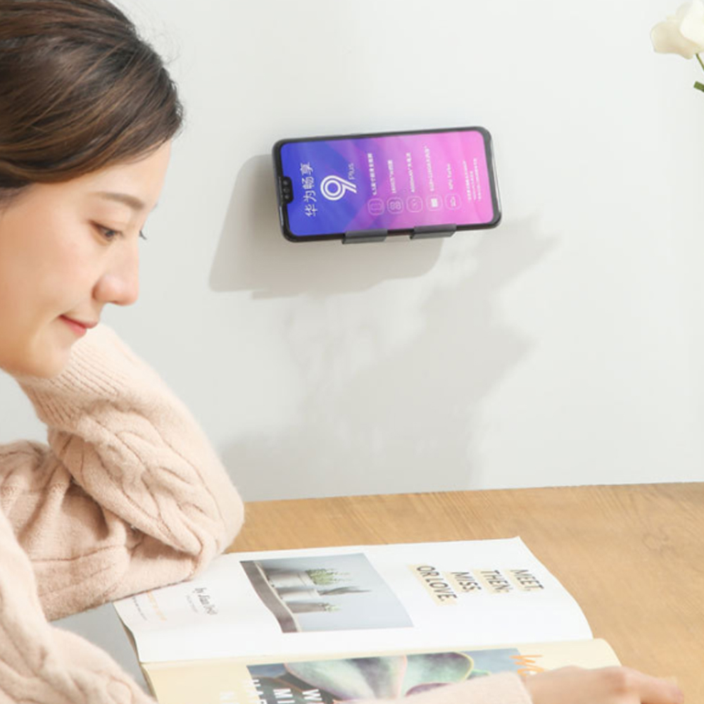 코스트몰 주방 욕실 핸드폰거치대 샤워 아이폰 갤럭시 벽거치대 - 상세 이미지 5