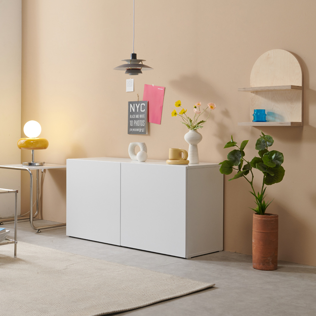 모노 월플렉스 멀티거실장 600 속깊은 거실수납장 미니수납장 TV다이