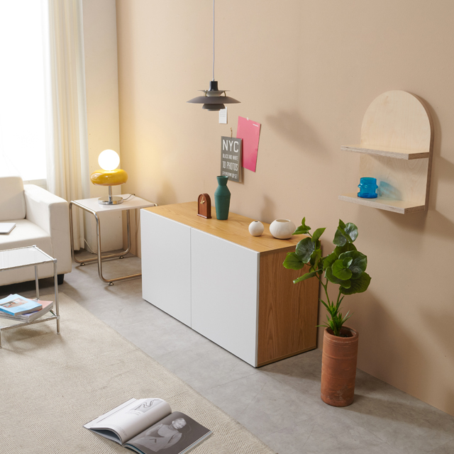 모노 월플렉스 멀티거실장 600 속깊은 거실수납장 미니수납장 TV다이