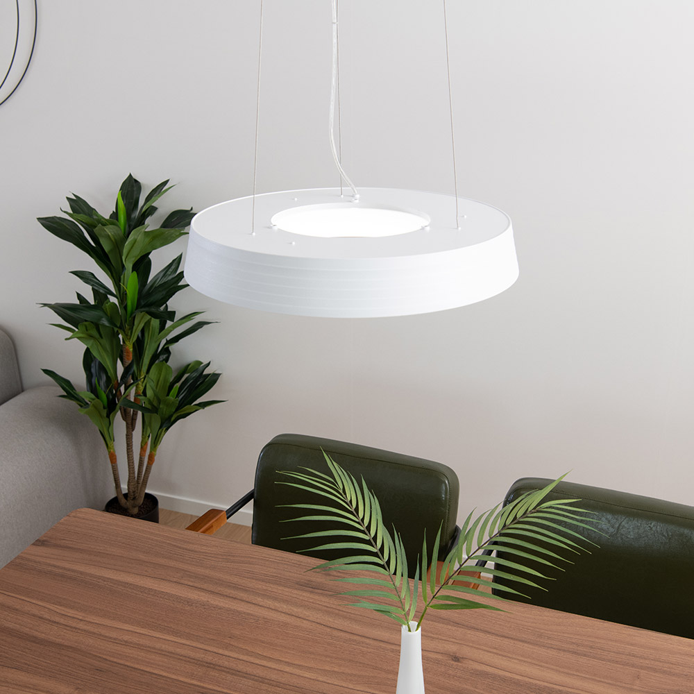 LED 에스파 원형 펜던트 조명 25W 카페조명 매장인테리어 - 상세 이미지 2