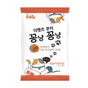 더캣츠 쿠키 꽁냥꽁냥 고양이 비스켓 샌드 간식 북어+연어, 100g, 1... 솔직 후기 | 실제 사용자 리뷰 총정리 - 상품 이미지 2