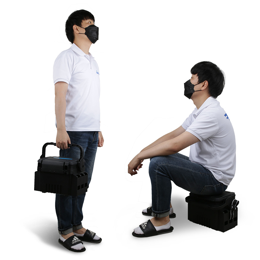 낚시 태클박스 다용도 수납함 2단 수납함 태클박스 추천 낚시 수납법