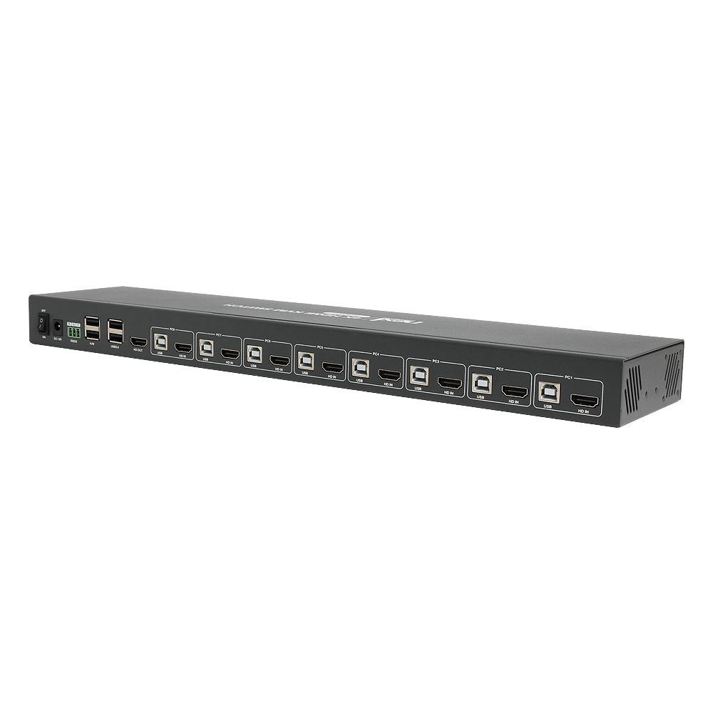 NX-7308KVM-4K 4K 8포트 HDMI KVM스위치 랙 마운트 - 상세 이미지 2