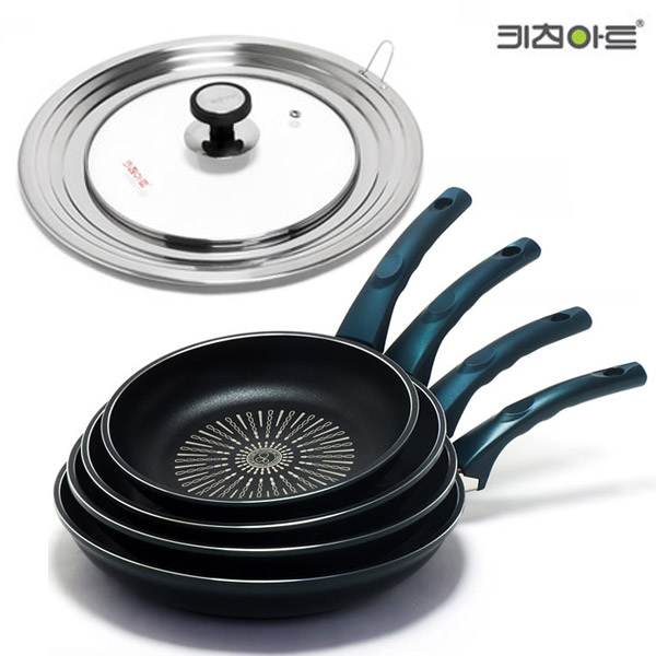키친아트 티타늄 인덕션 후라이팬 24cm (멀티커버 뚜껑포함) - 상세 이미지 3