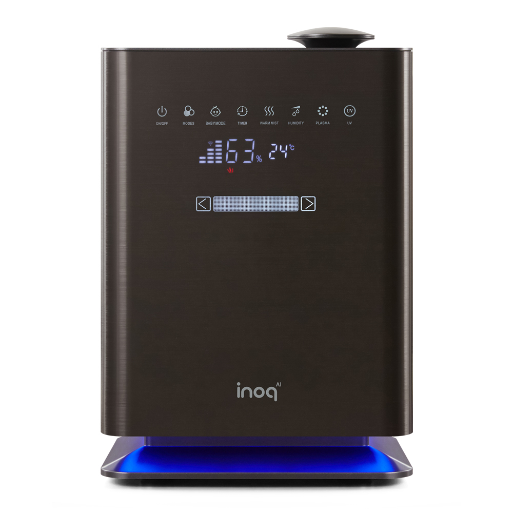 이노크아든 가습기 아기 신생아 IOT 대용량 저온살균 간편 통세척 복합식가습기 H200A