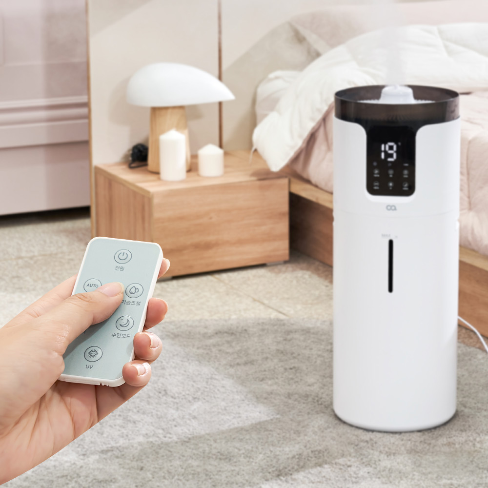 오아 타워 대용량 가습기 초음파 16L UV살균 자동습도조절 굴뚝 비염 거실 사무실 대형