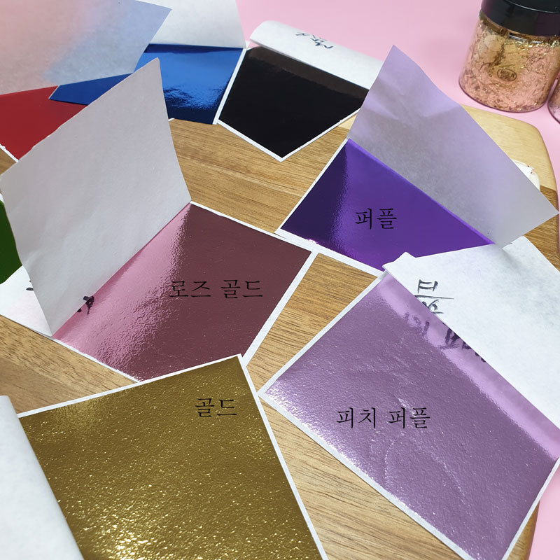 공예용 금박지 은박지 레진아트 실링왁스 네일 미술 금박 조각5g 가루 이미지 8