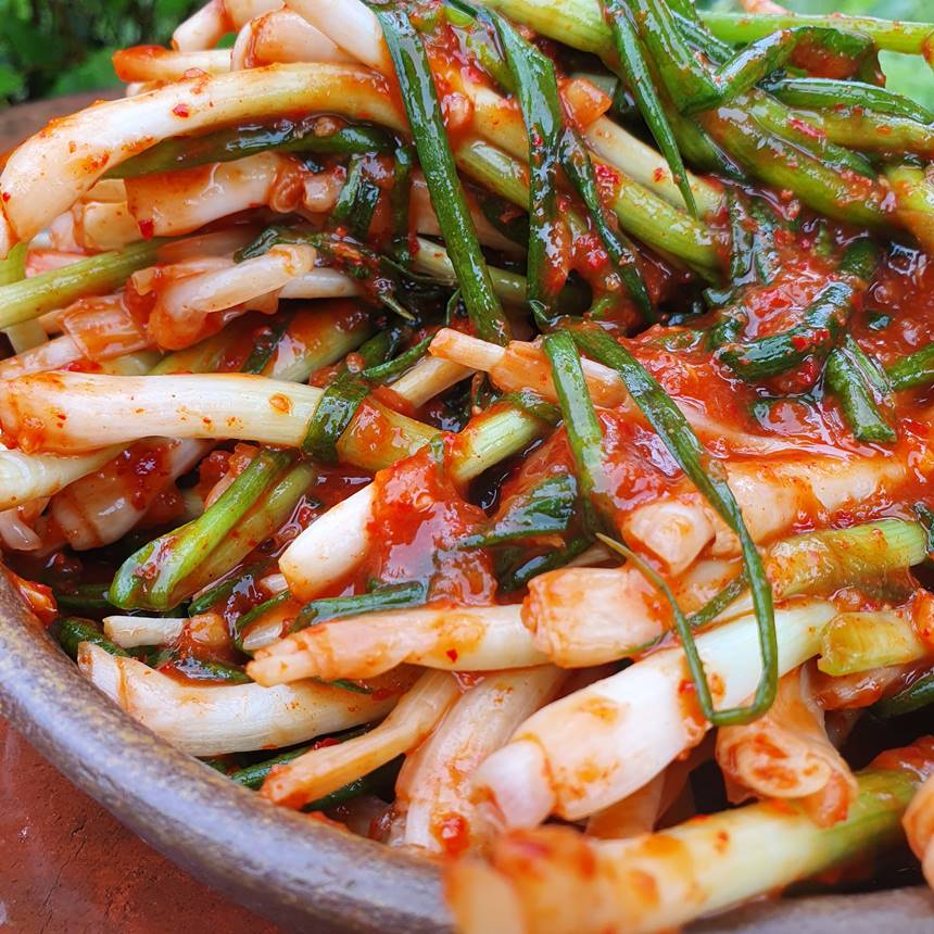 호랑이김치 전라도 파김치 쪽파 실파 1kg (당일생산) - 상세 이미지 4