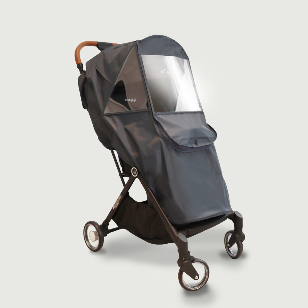 (리안 잉글레시나) 디럭스 유모차 커버 덮개 방풍 방한 휴대용 바람막이