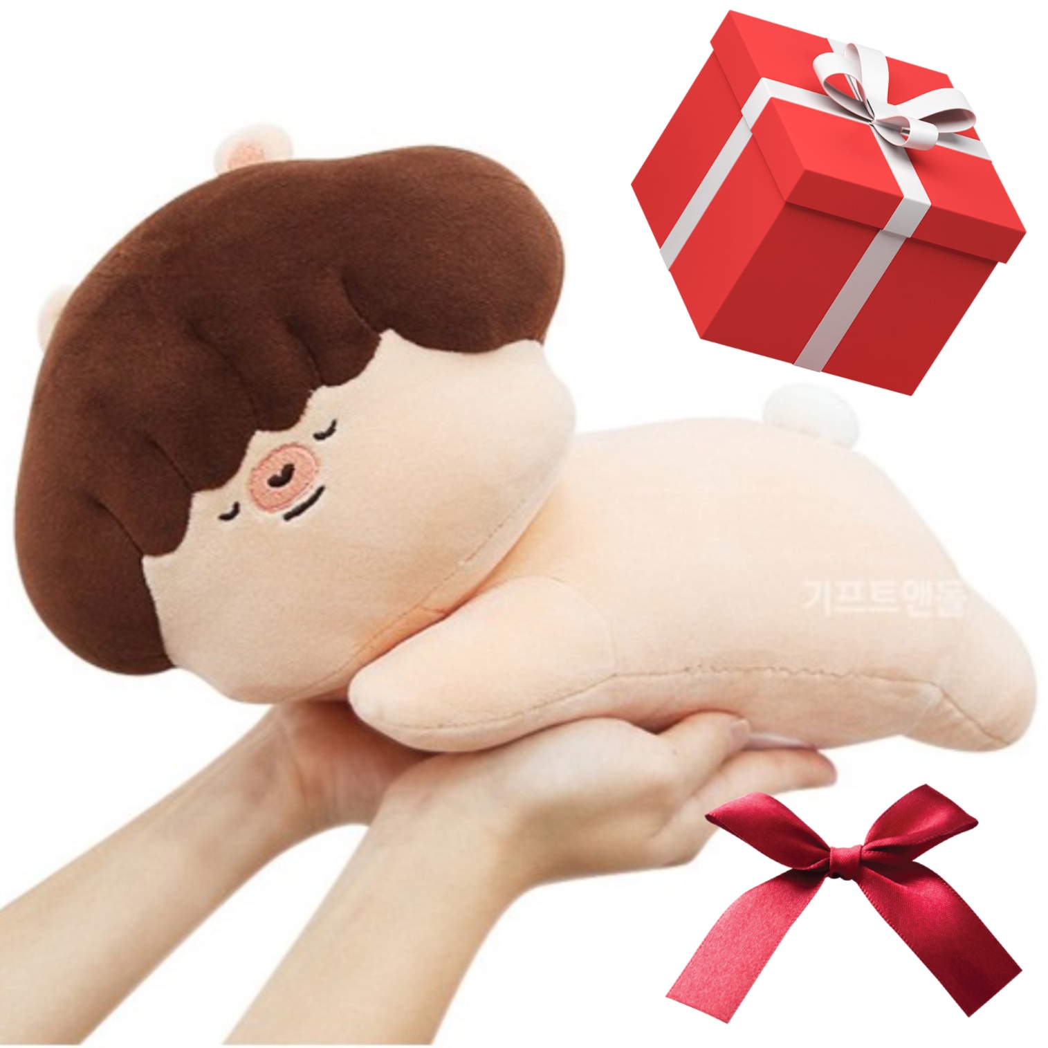 낮잠 수면 베개 찹쌀떡 베개 무중력 굿잠 목주름 단잠 베개