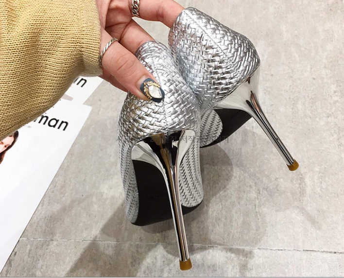 페이제 8cm 스틸레토 여성 정장 하이힐 구두 2color 상세 이미지 19